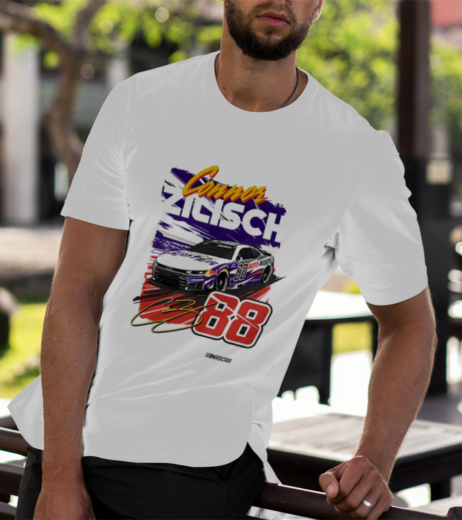 Connor Zilisch #88 NASCAR Racing Car Roto Rooter T-Shirt