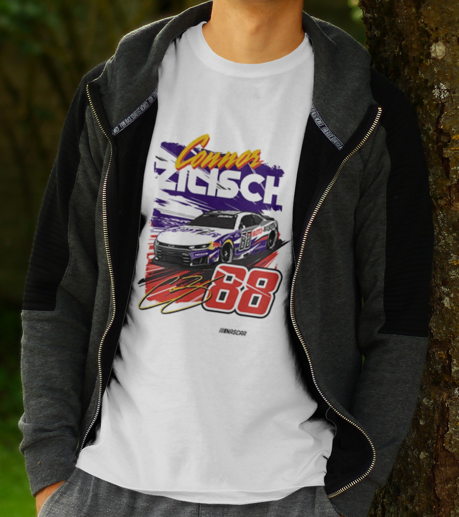 Connor Zilisch #88 NASCAR Racing Car Roto Rooter T-Shirt