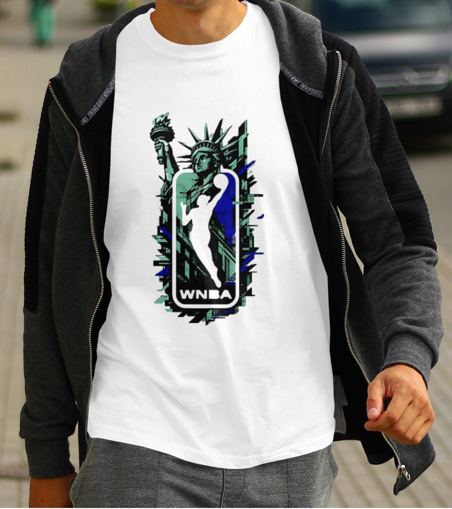 New York Liberty Statue Liberty Crown 2026 T-Shirt