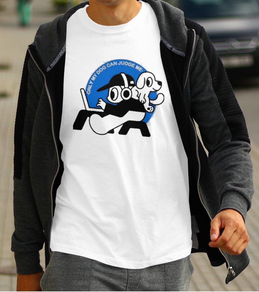 Only My Dog Can Judge Me Laptop User Headphones Gamer T-Shirt