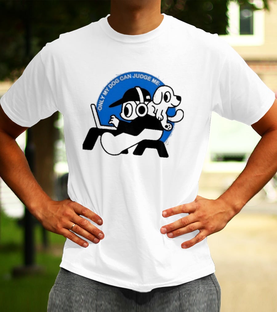 Only My Dog Can Judge Me Laptop User Headphones Gamer T-Shirt