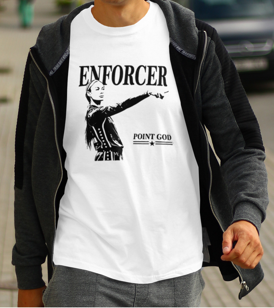 Indiana Fever Sophie Cunningham Enforcer Point God T-Shirt