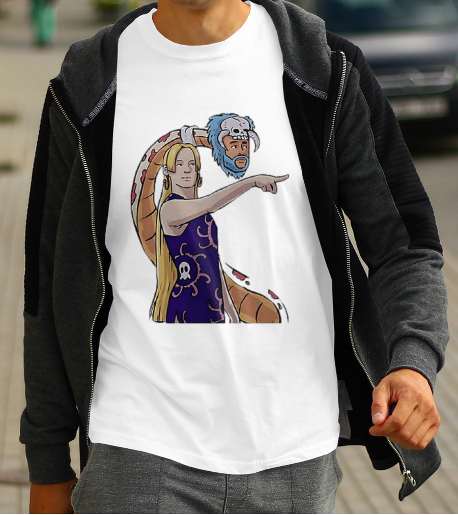 Sophie Cunningham Collaboration Boa Hancock Crossover Pointing Scene T-Shirt