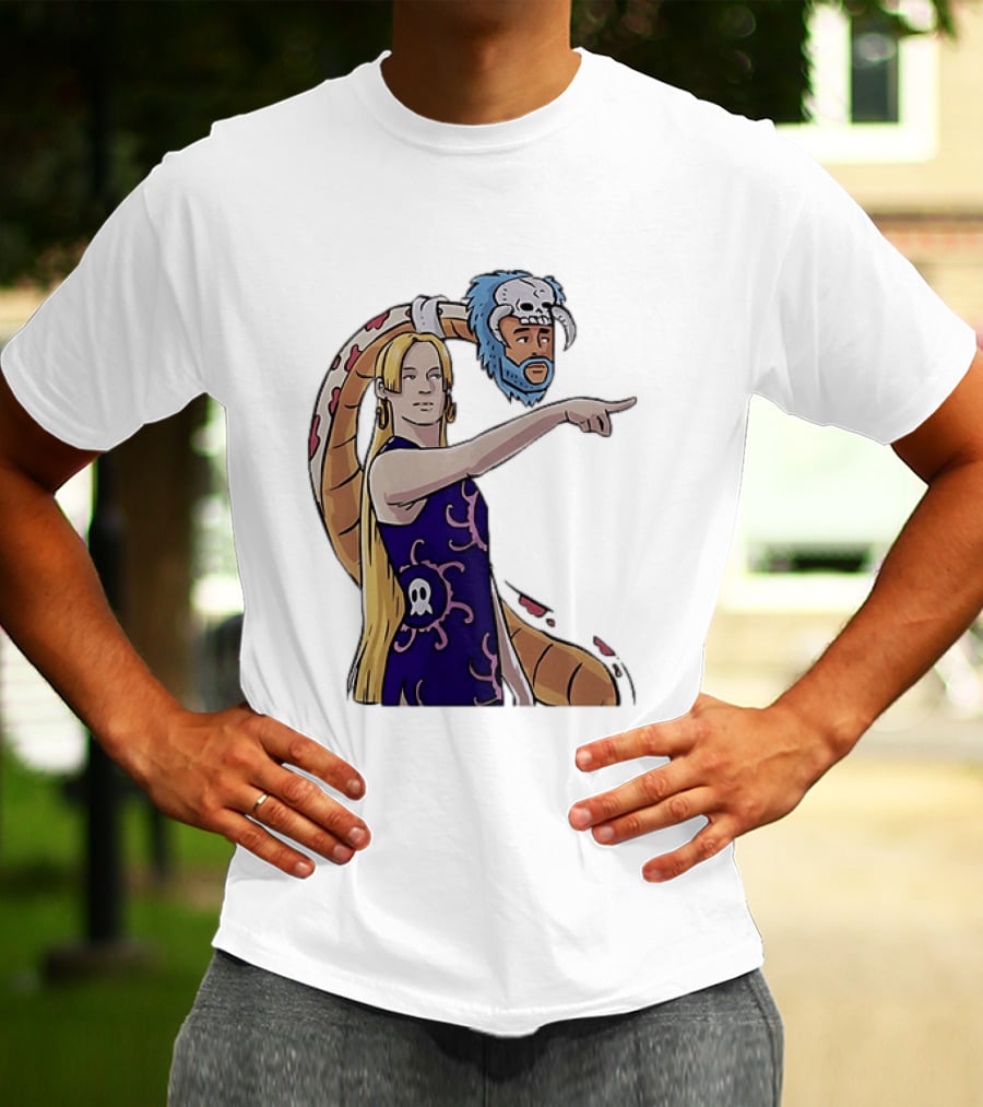 Sophie Cunningham Collaboration Boa Hancock Crossover Pointing Scene T-Shirt