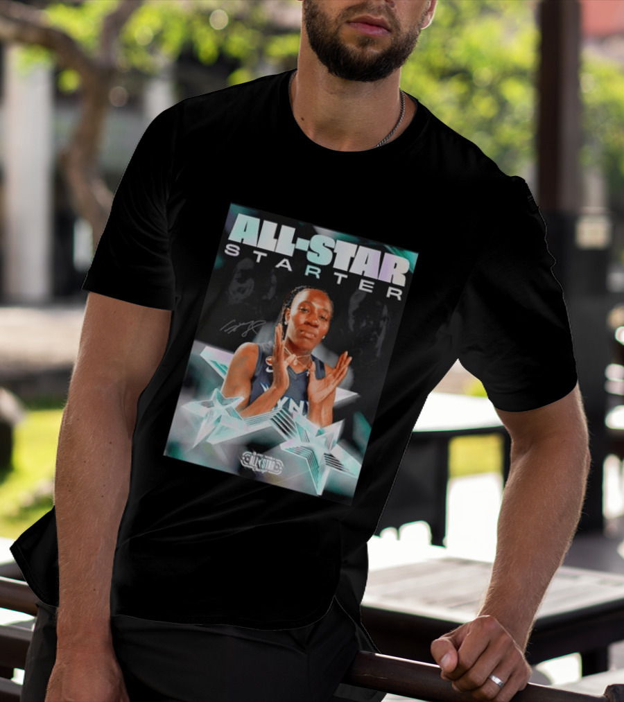 WNBA Minnesota Lynx All Star Starter Basketball Player T-Shirt