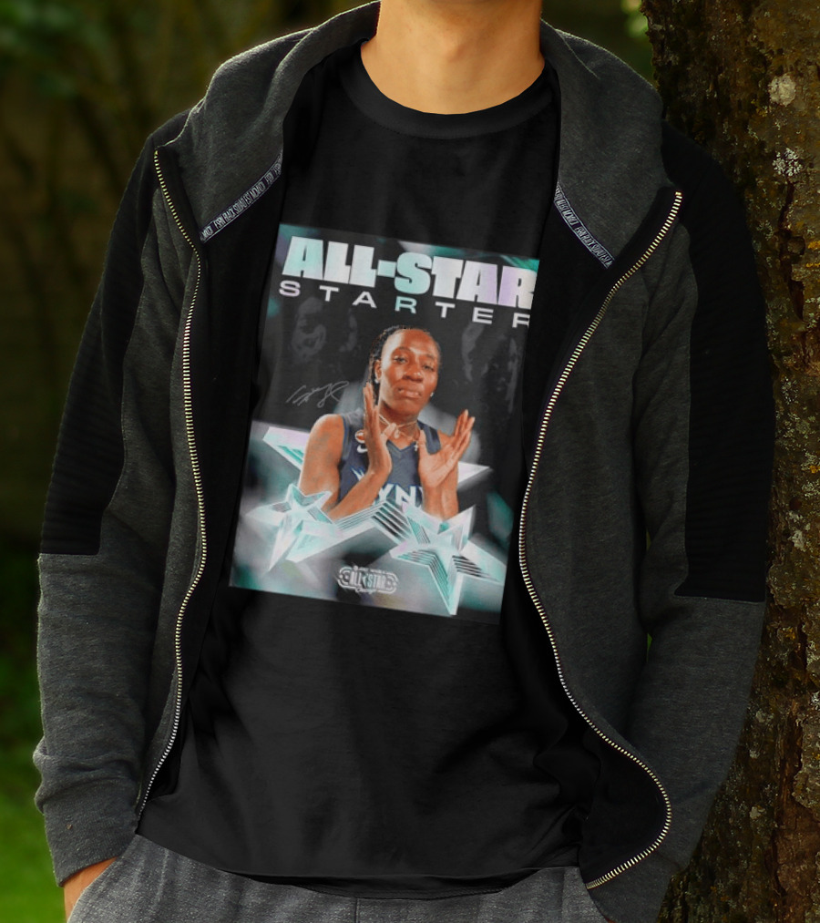 WNBA Minnesota Lynx All Star Starter Basketball Player T-Shirt