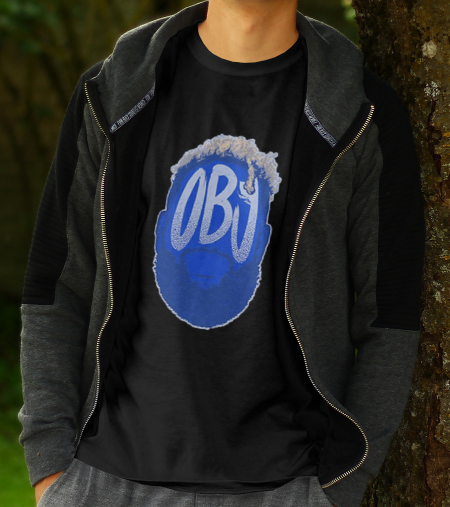 OBJ Odell Beckham Jr Big Head New York Giants T-Shirt