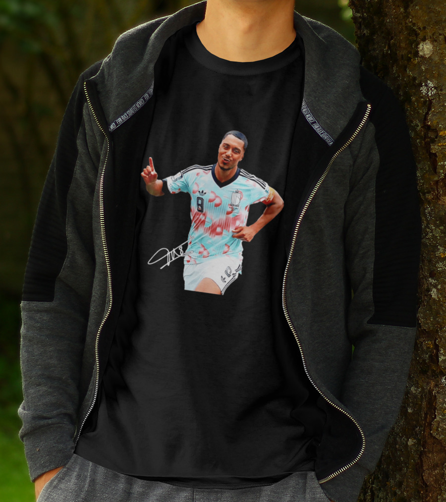 Youri Tielemans Belgium National Football Adidas Number 8 T-Shirt