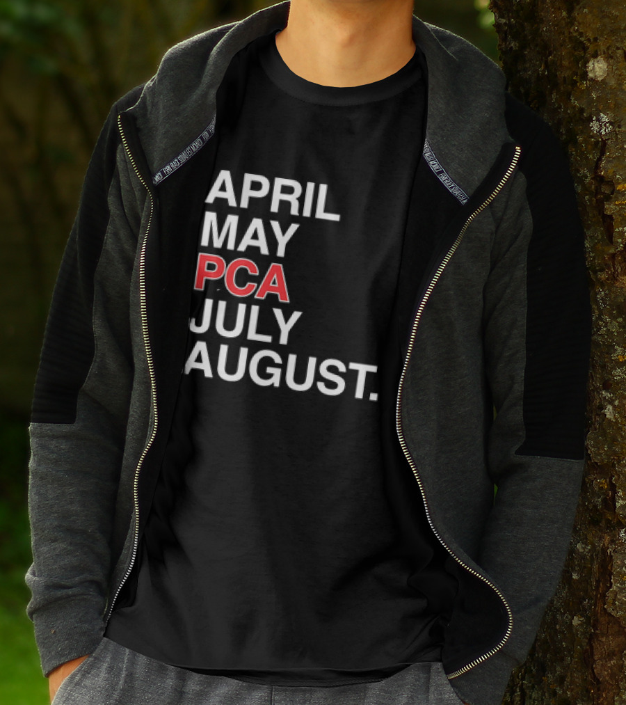 Pete Crow Armstrong PCA Chicago Cubs April May July August Calendar T-Shirt