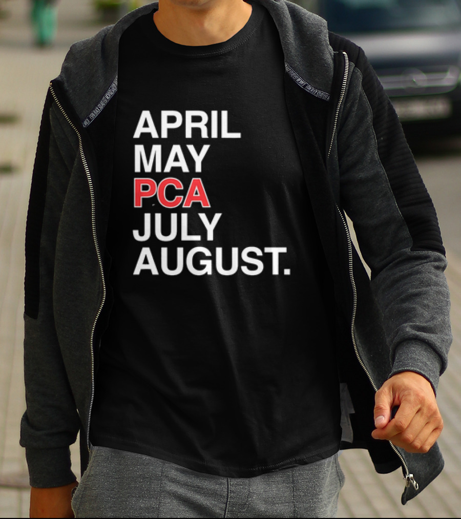 Pete Crow Armstrong PCA Chicago Cubs April May July August Calendar T-Shirt