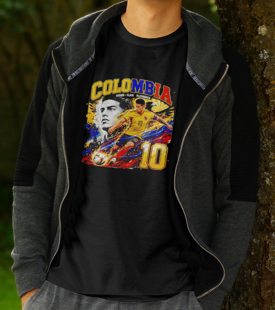 Colombia Vision Flair Playmaker 10 T-Shirt