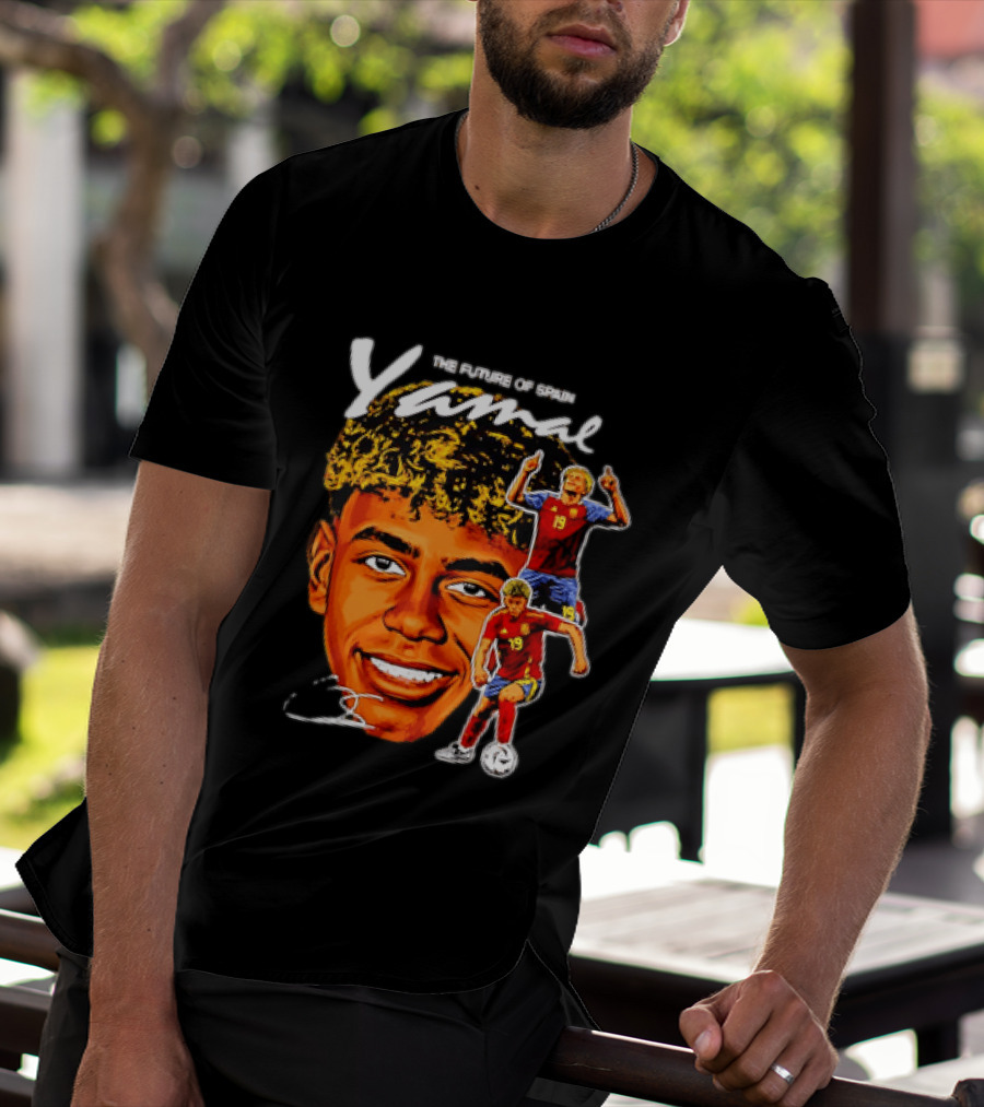 Lamine Yamal The Future Of Spain National Team Soccer Star T-Shirt