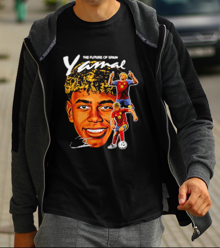 Lamine Yamal The Future Of Spain National Team Soccer Star T-Shirt