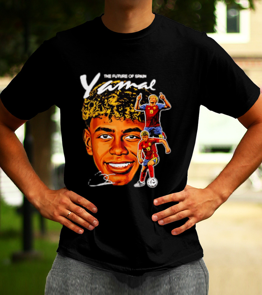 Lamine Yamal The Future Of Spain National Team Soccer Star T-Shirt