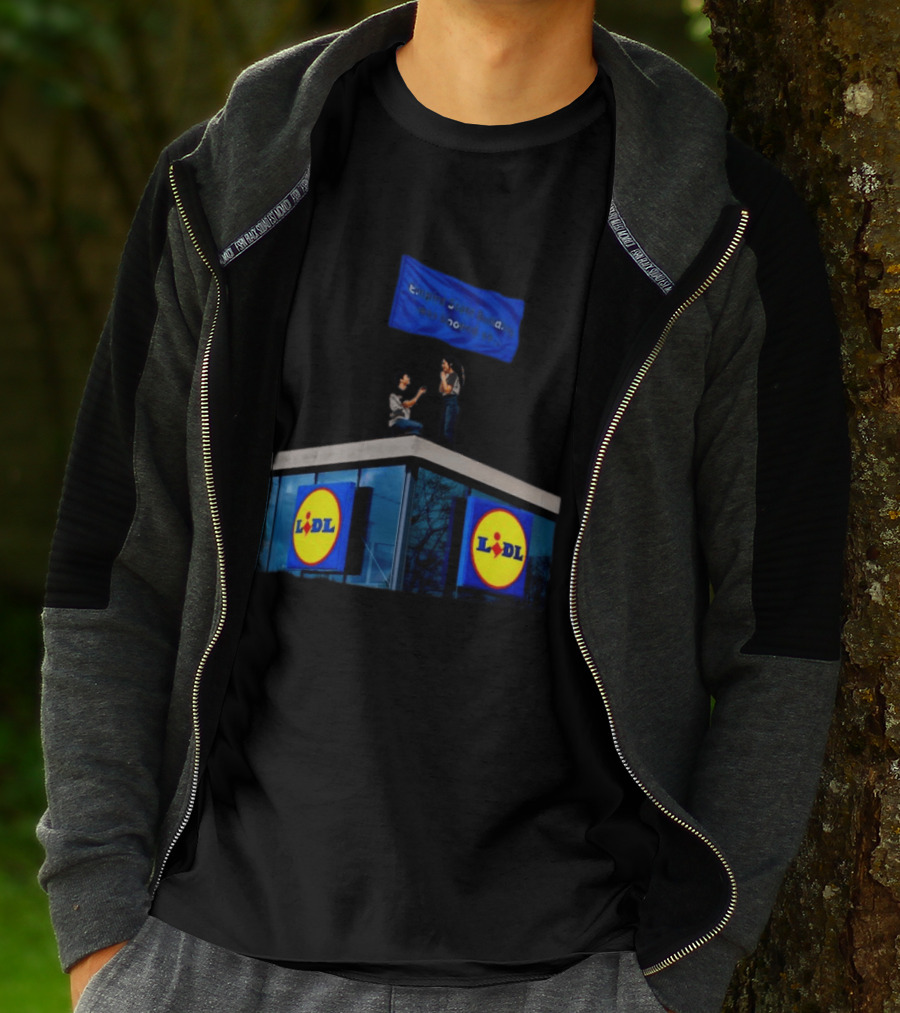 Lidl Empire State Building Was Booked Proposal T-Shirt