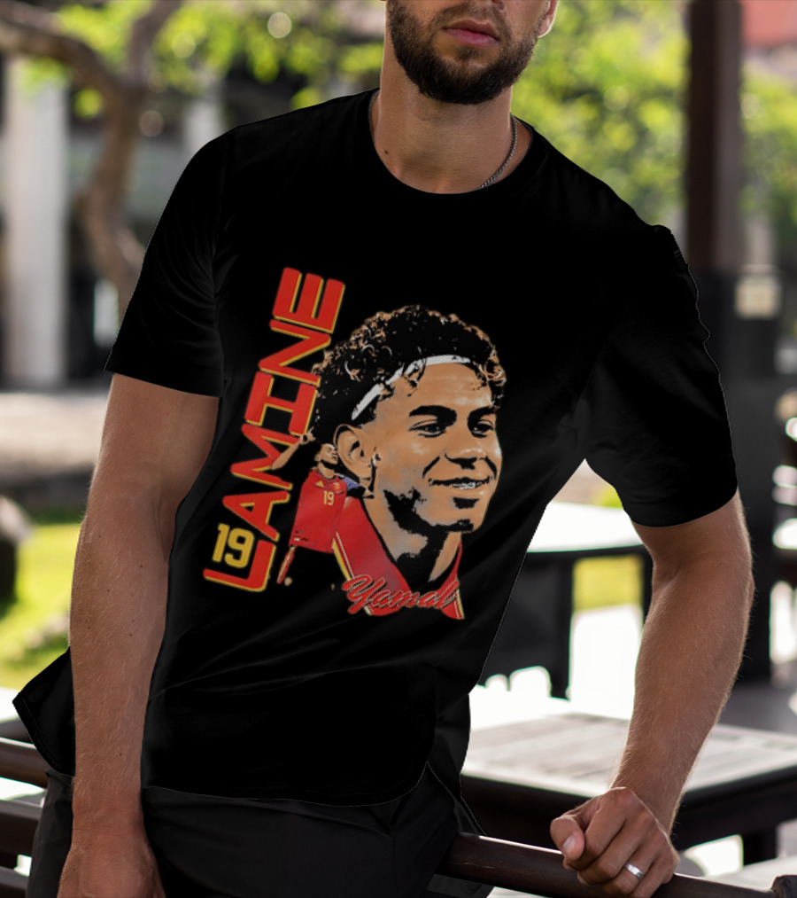 Lamine Yamal 19 Spain National Football Team T-Shirt