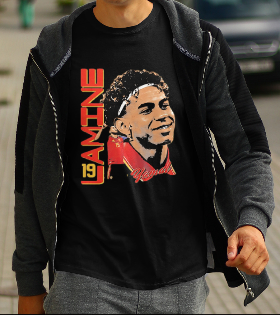 Lamine Yamal 19 Spain National Football Team T-Shirt