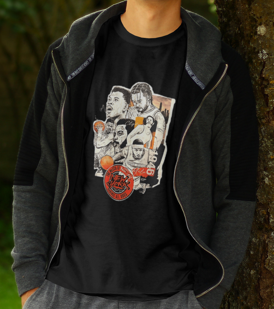 New York Knicks Basketball Against All Odds Mecca 1946 T-Shirt