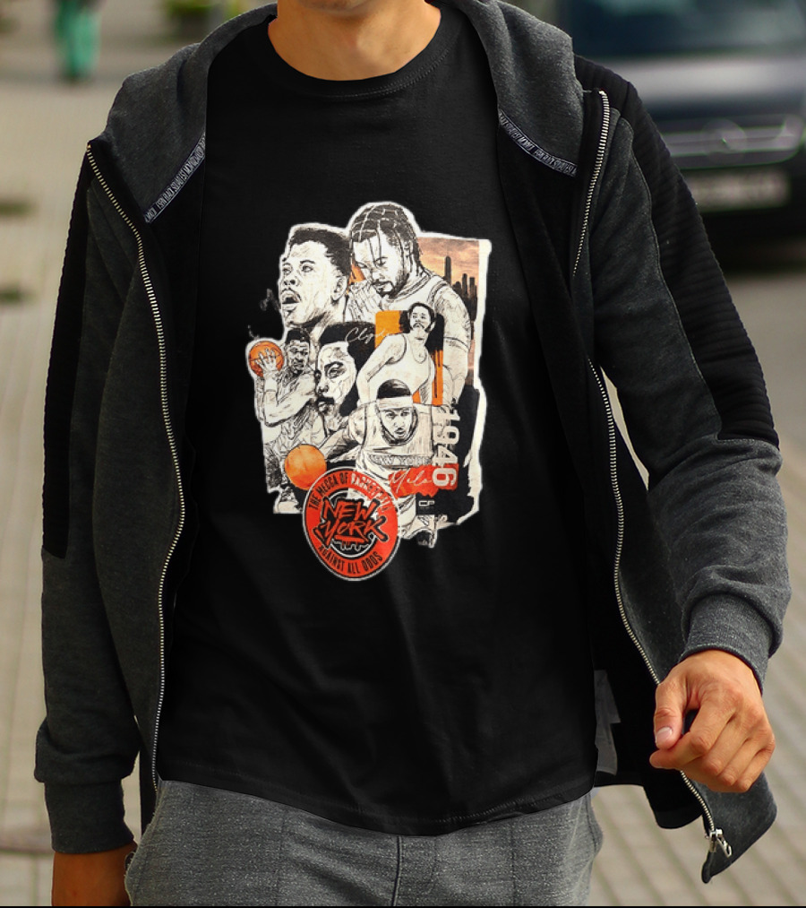 New York Knicks Basketball Against All Odds Mecca 1946 T-Shirt