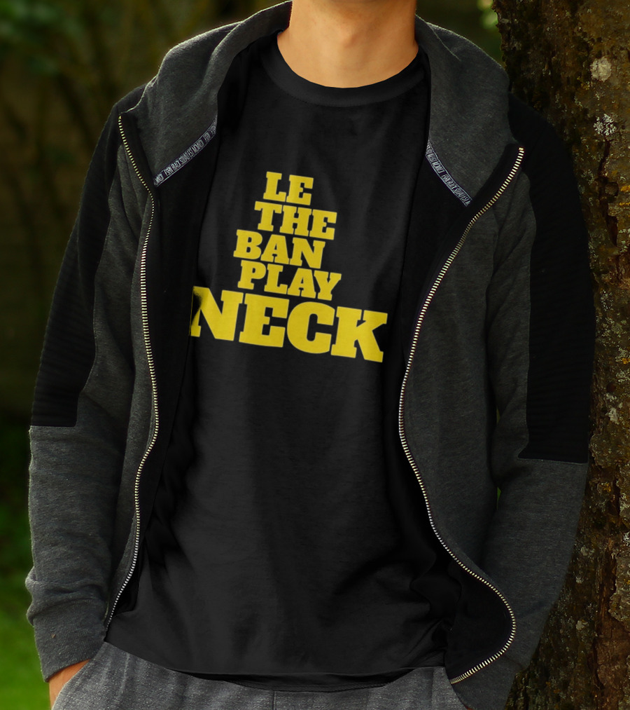 Tiger Nation Let The Band Play Neck LSU T-Shirt