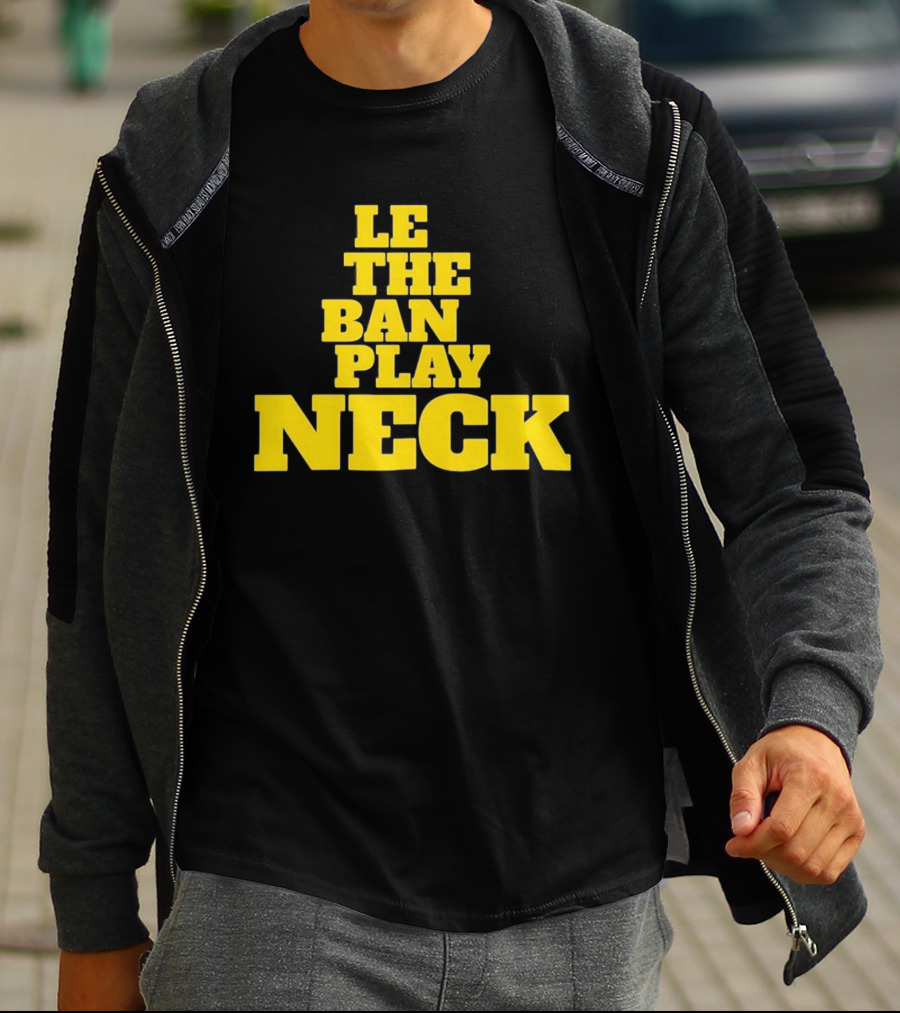 Tiger Nation Let The Band Play Neck LSU T-Shirt