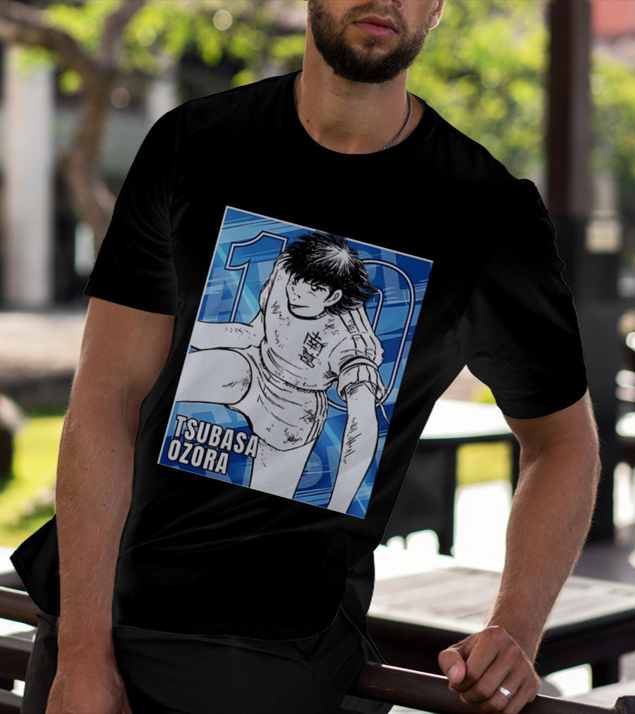 Tsubasa Ozora Nankatsu 10 Captain Tsubasa Anime Manga Series T-Shirt