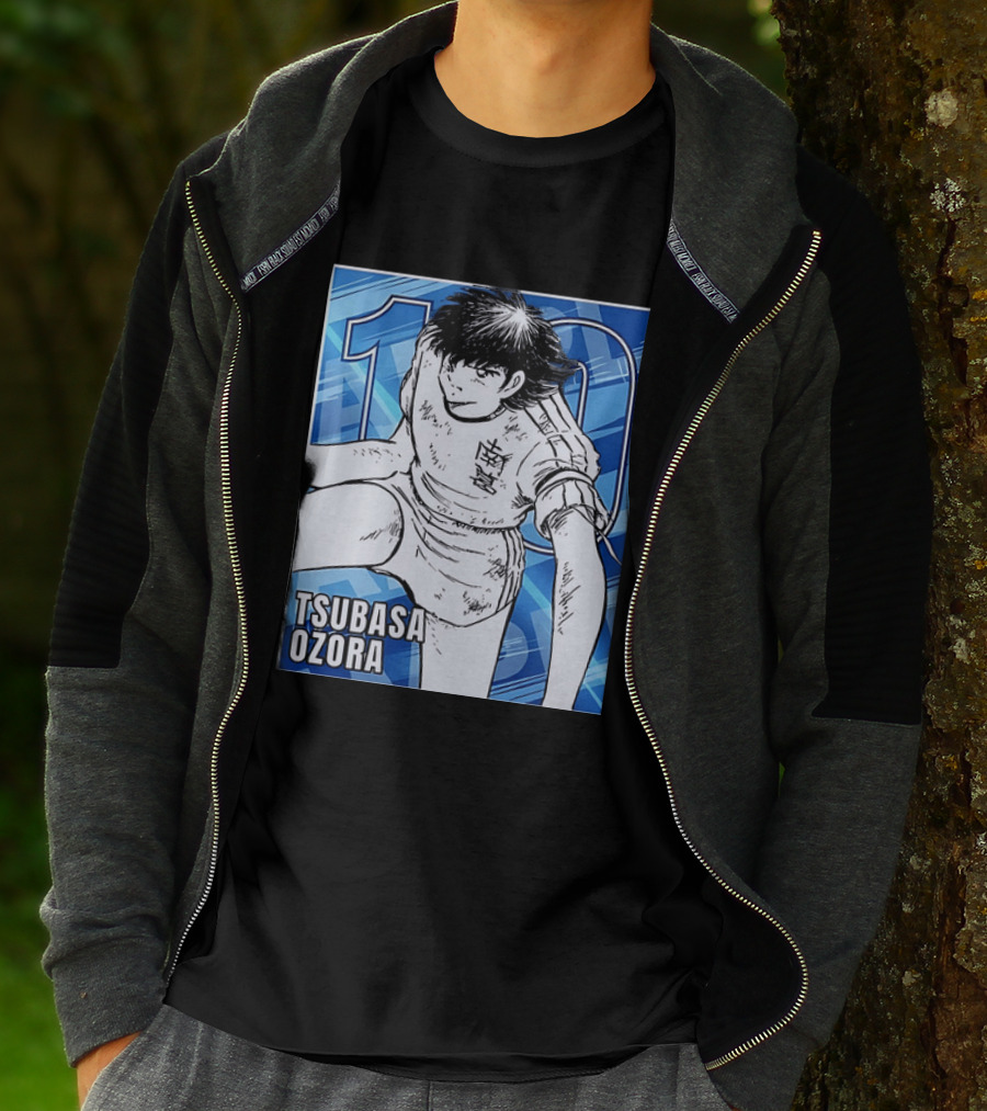 Tsubasa Ozora Nankatsu 10 Captain Tsubasa Anime Manga Series T-Shirt