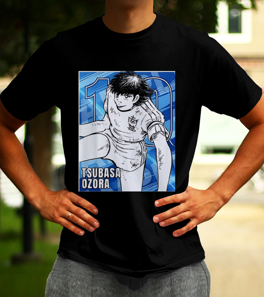 Tsubasa Ozora Nankatsu 10 Captain Tsubasa Anime Manga Series T-Shirt