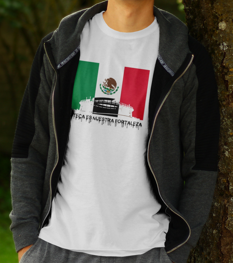 Estadio Azteca Es Nuestra Fortaleza Altitude Mexico Football T-Shirt