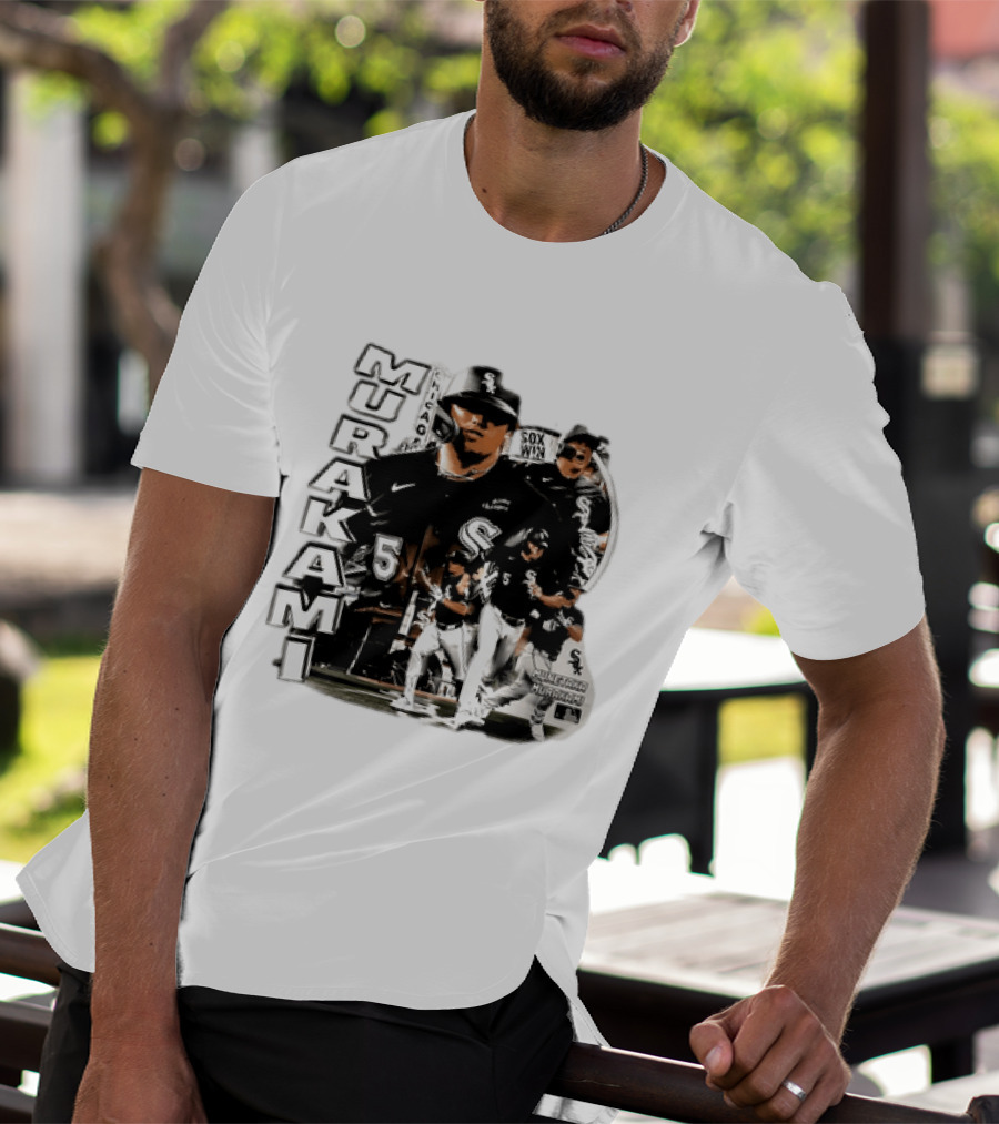 Munetaka Murakami Chicago White Sox Win Player Number 5 MLB T-Shirt