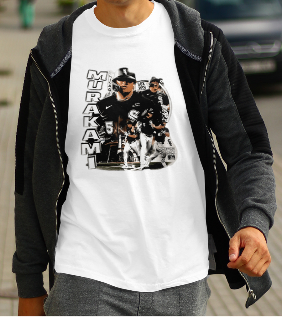 Munetaka Murakami Chicago White Sox Win Player Number 5 MLB T-Shirt