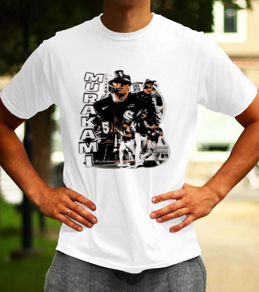 Munetaka Murakami Chicago White Sox Win Player Number 5 MLB T-Shirt