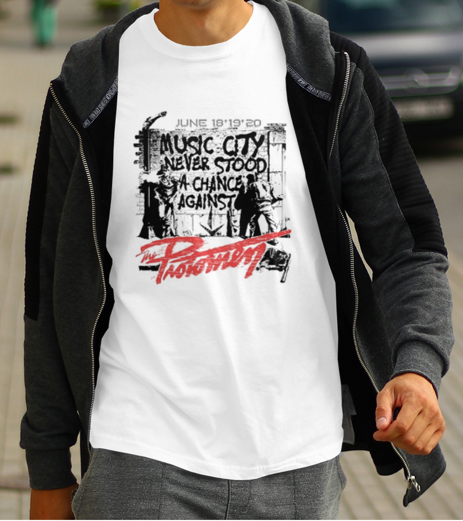 Music City Never Stood A Chance Against The Protomen June 18 19 20 Event T-Shirt