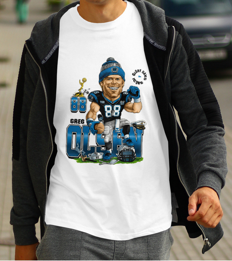 Greg Olsen Glory Days 88 Rehrest Sports T-Shirt