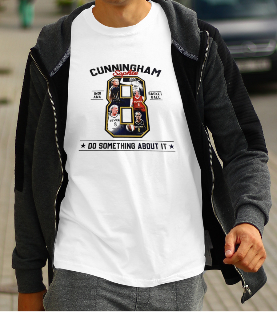 Cunningham Sophie Indiana Fever 08 Do Something About It T-Shirt