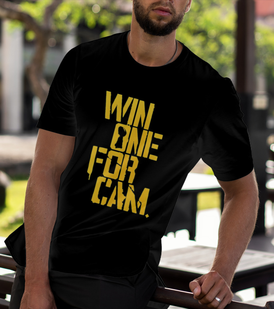 Pittsburgh Steelers Win One For Cam T-Shirt