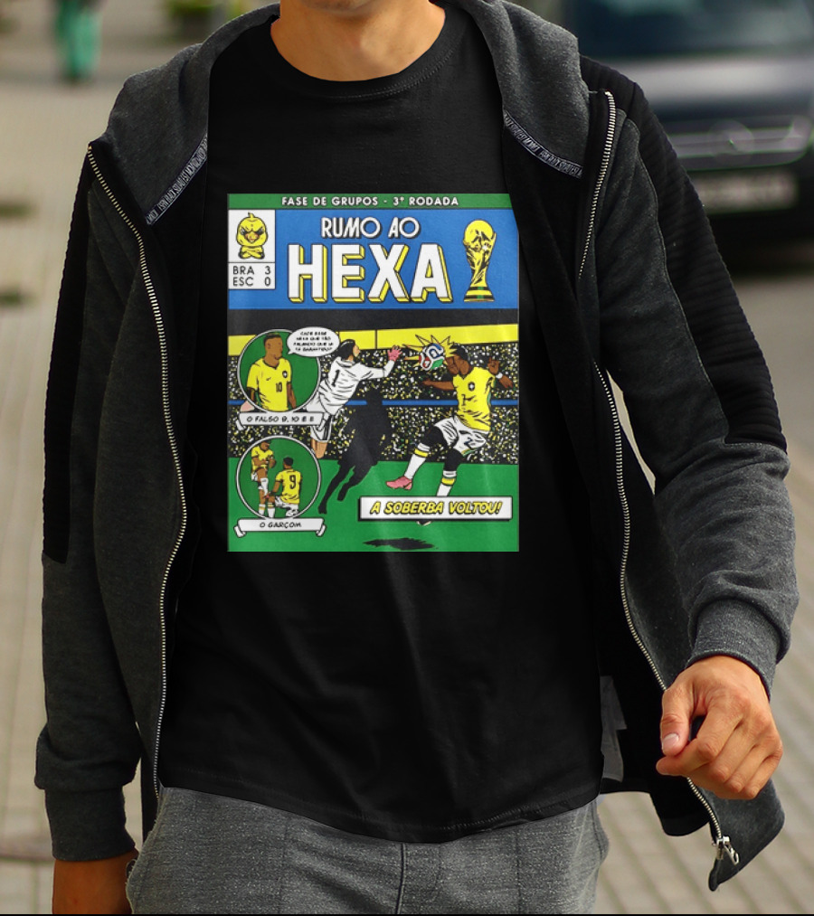 Vinicius Junior Brazil 2026 Rumo Ao Hexa Fase De Grupos O Garcom O Falso 9 A Soberba Voltou T-Shirt