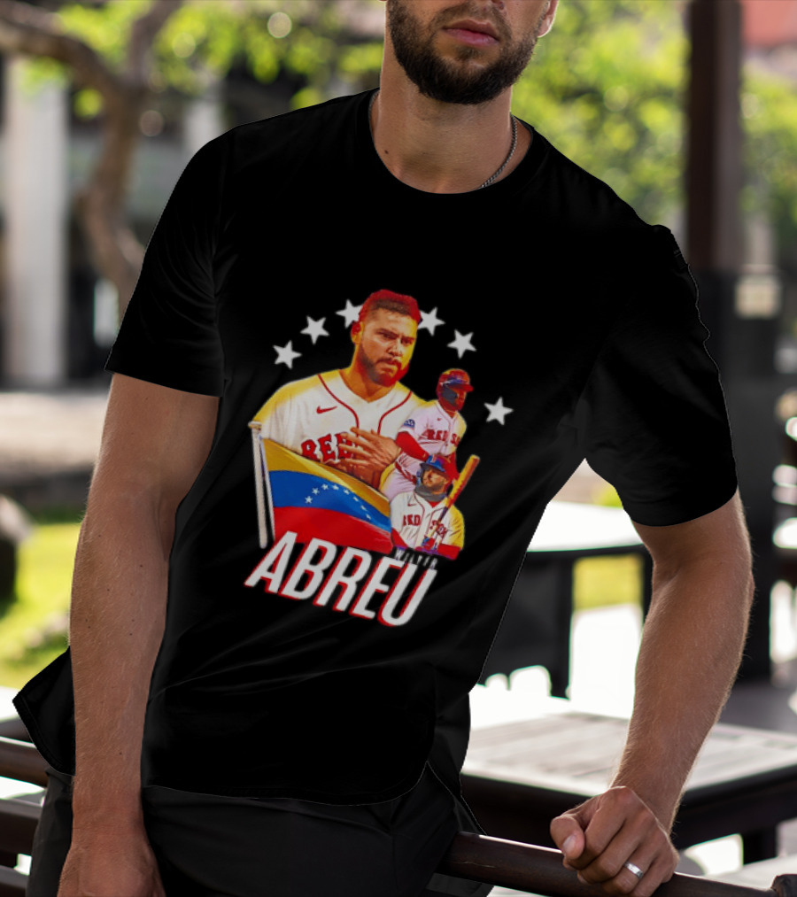 Wilyer Abreu Red Sox Venezuelan Baseball Star T-Shirt