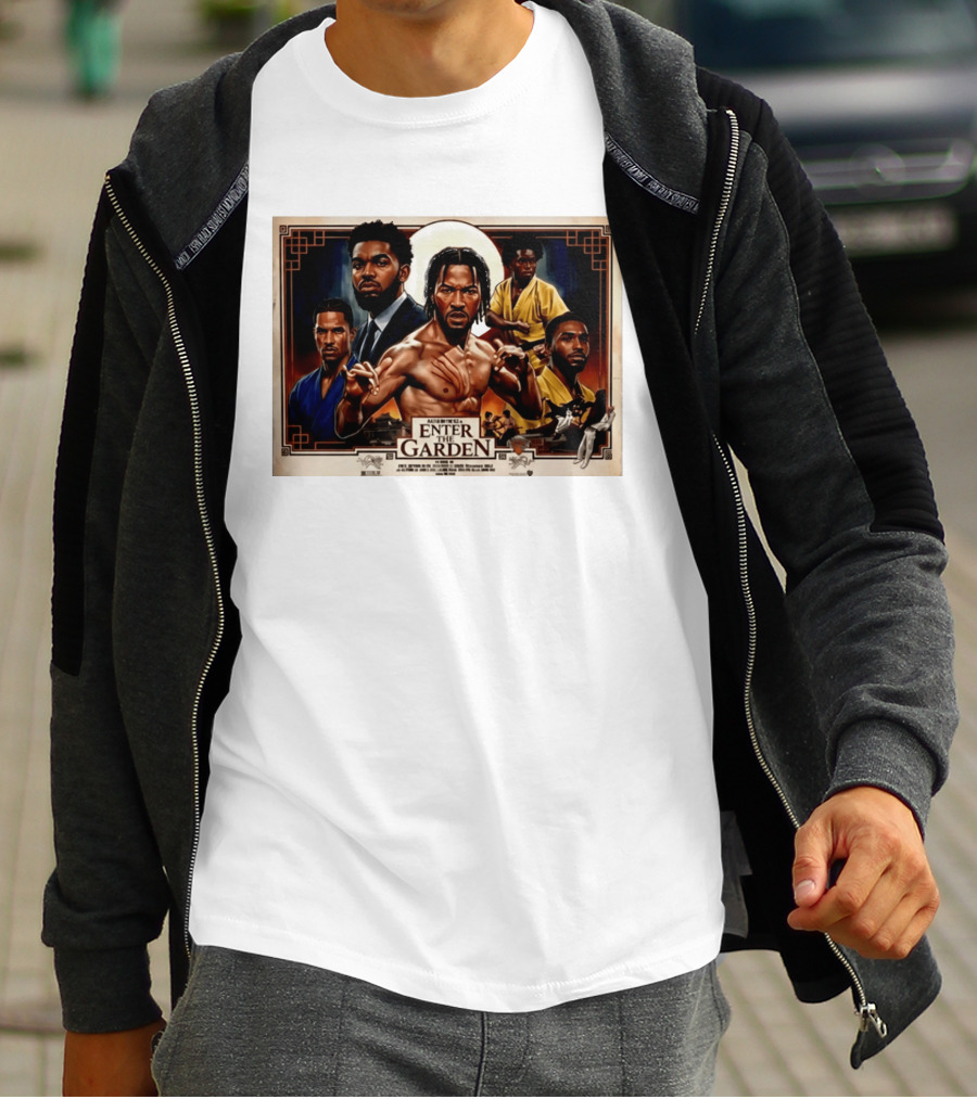 NY Knicks Enter The Garden Jalen Brunson Julius Randle Josh Hart Donte DiVincenzo T-Shirt