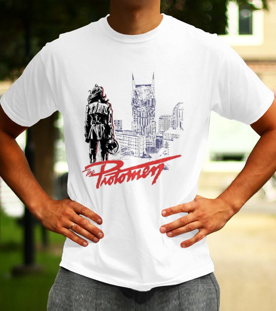 The Protomen Nashville Skyline Synthwave Rock Opera T-Shirt