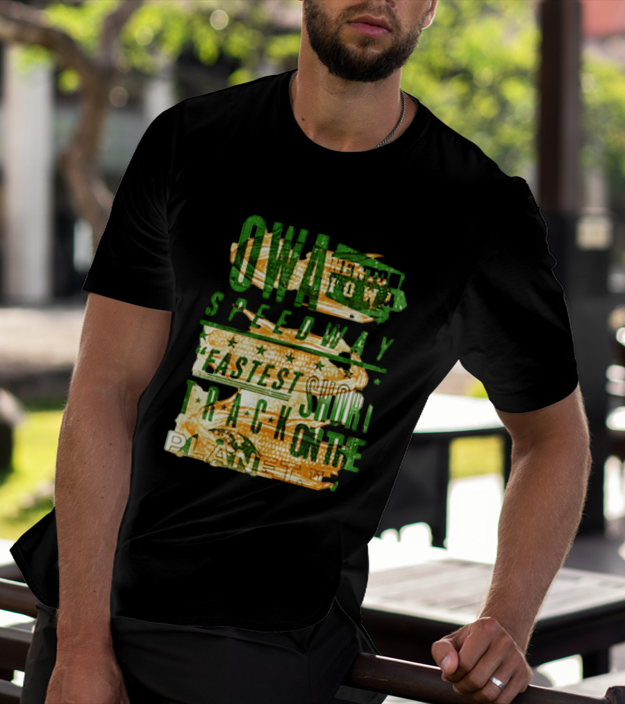 Iowa Speedway Fastest Short Track On The Planet Racing 2026 T-Shirt