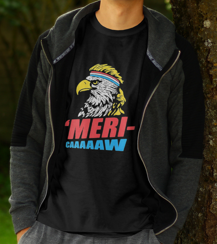 American Eagle Mericaaaaw Independence 4th Of July 2026 T-Shirt