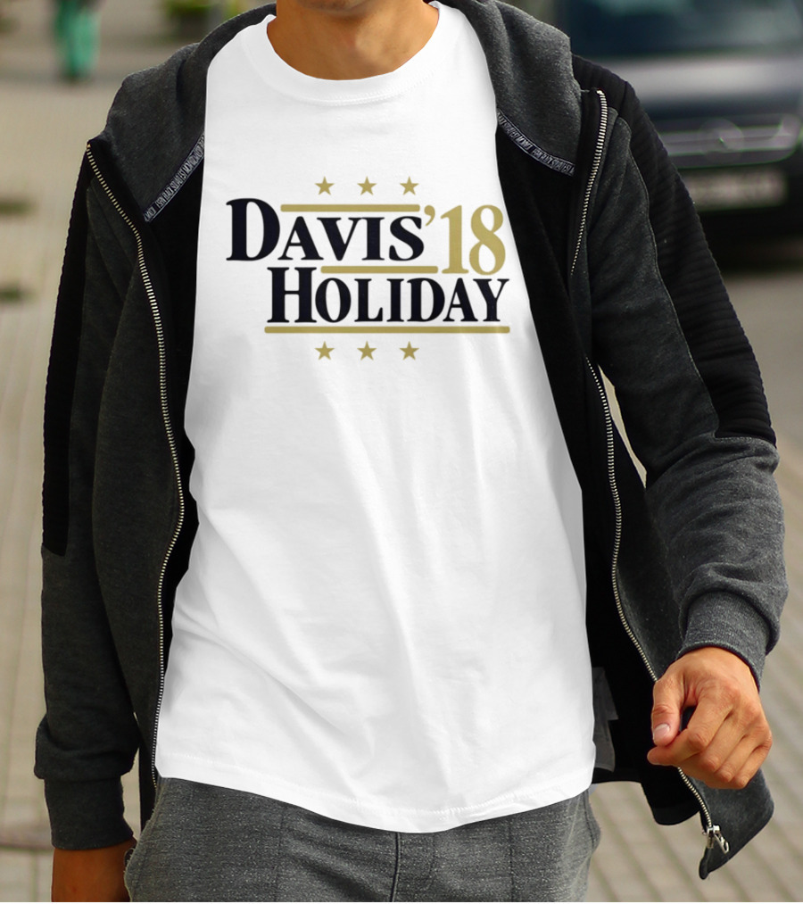 Davis Holiday '18 New Orleans Pelicans T-Shirt