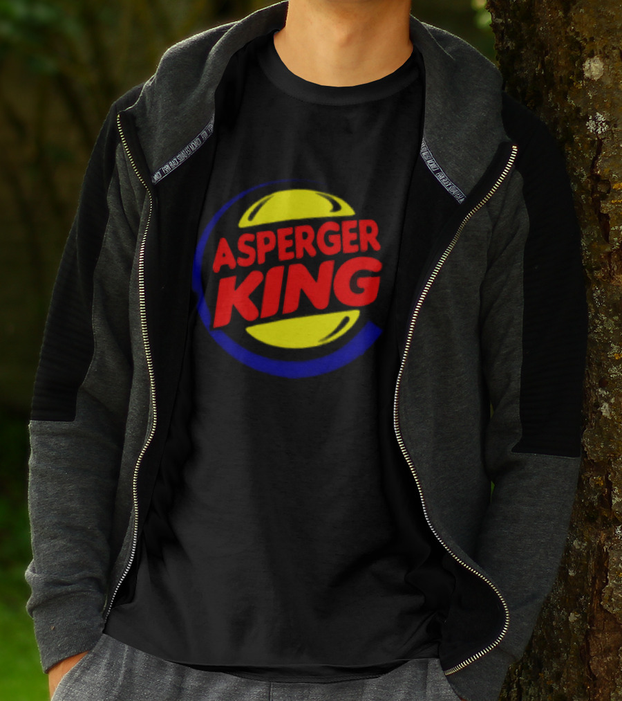 Asperger King Inspired Burger King T-Shirt