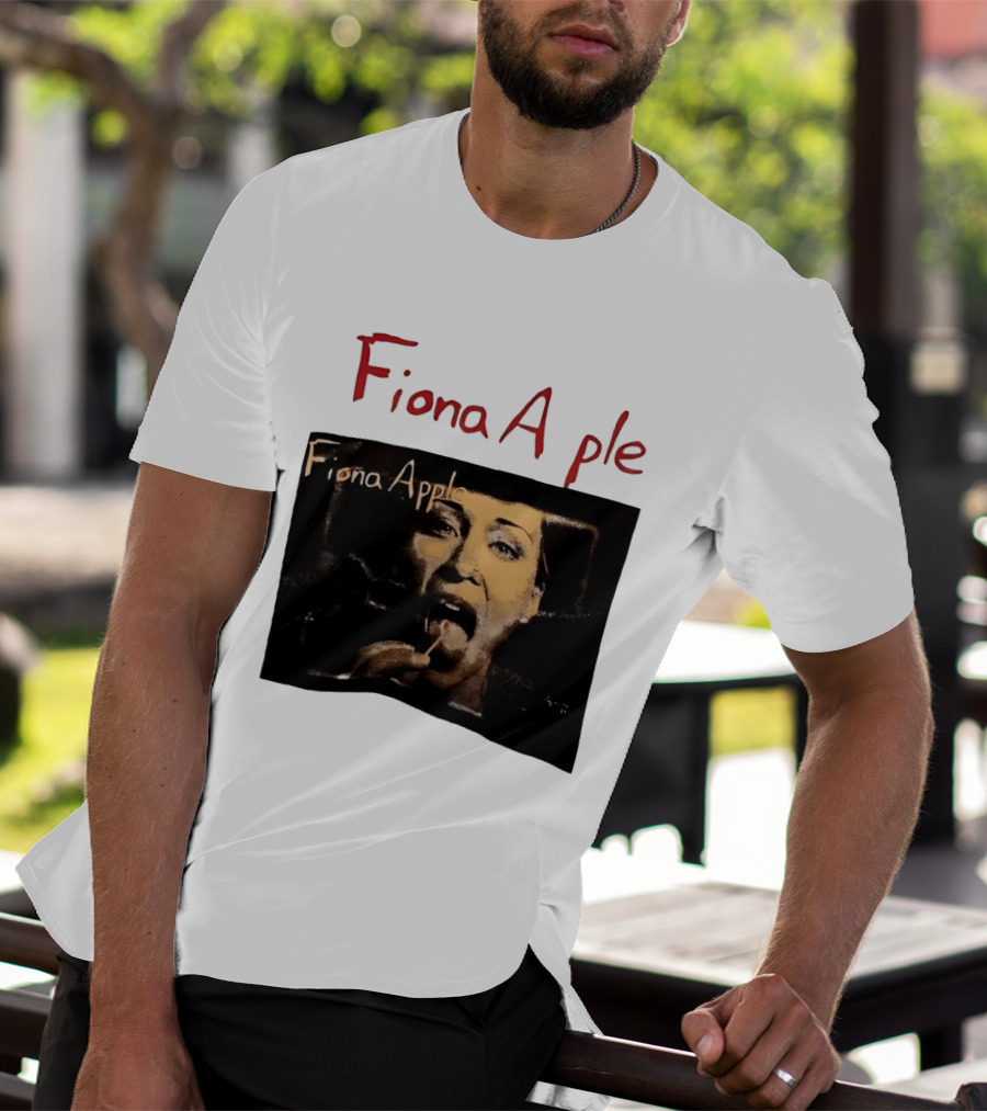 Fiona Apple Tour White Eating T-Shirt