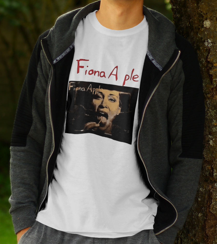 Fiona Apple Tour White Eating T-Shirt