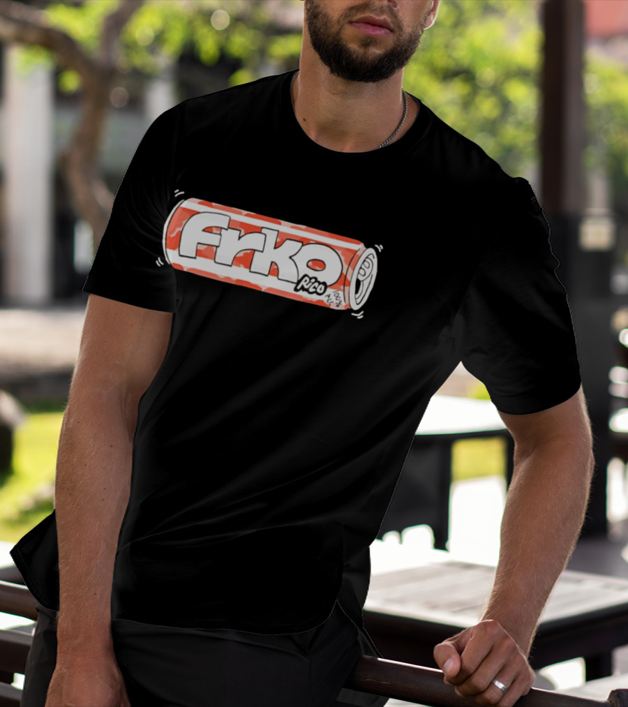 Frko Rico 100% PLC Soda Can Beverage Drink T-Shirt