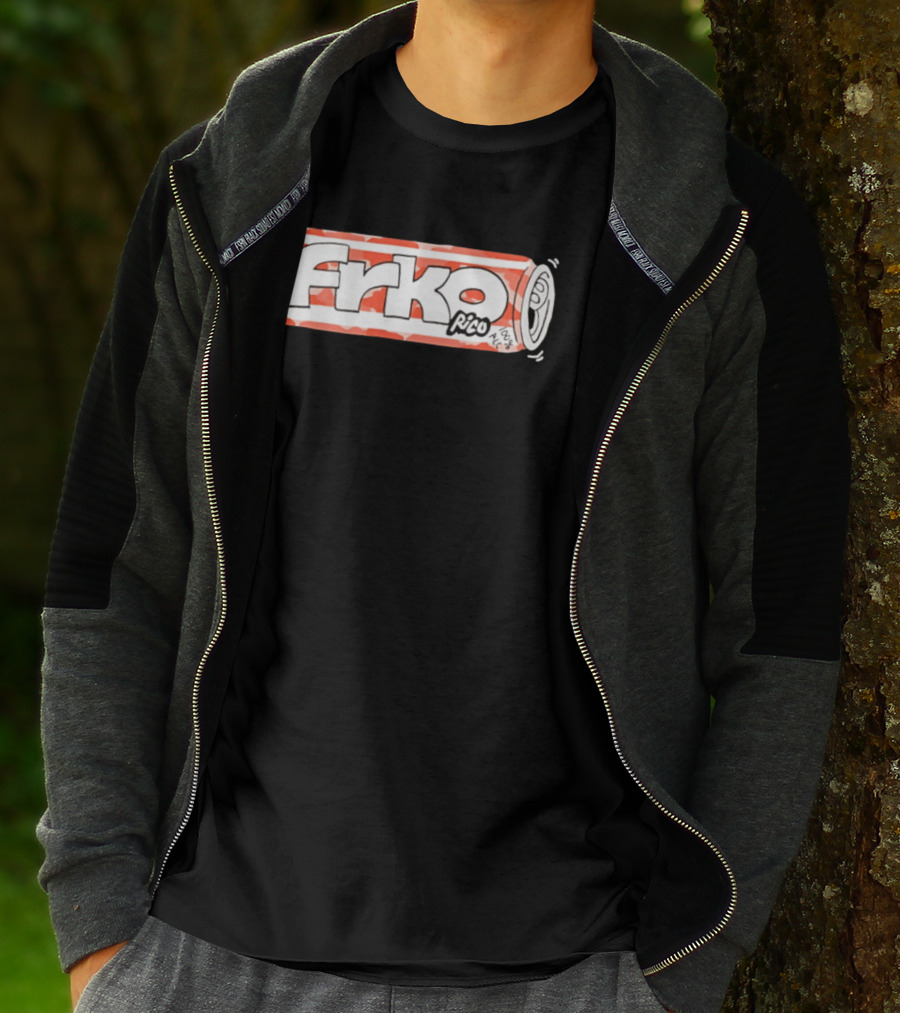 Frko Rico 100% PLC Soda Can Beverage Drink T-Shirt