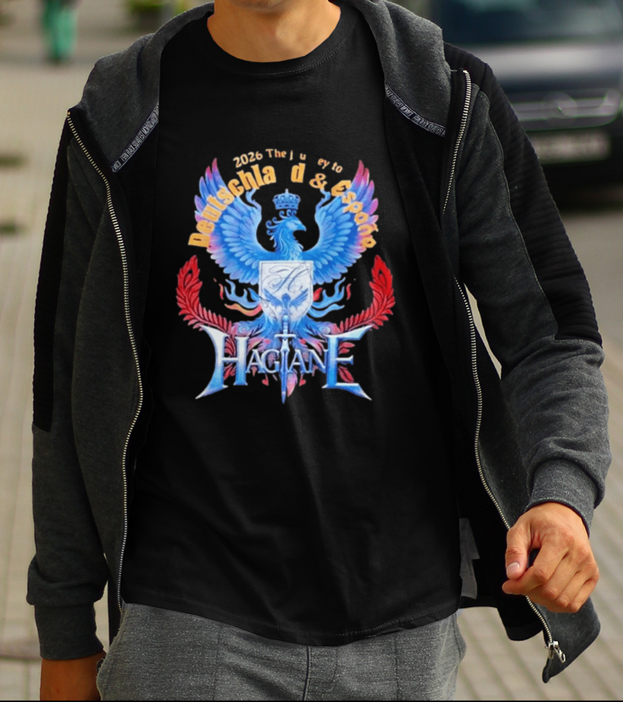 Hagane 2026 The Journey To Deutschland And España T-Shirt