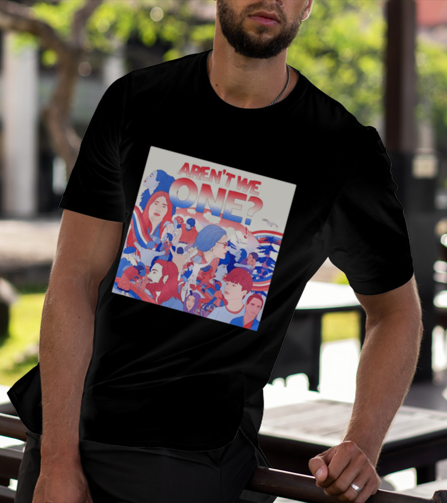 Aren't We One Colorful Community Unity Celebration T-Shirt